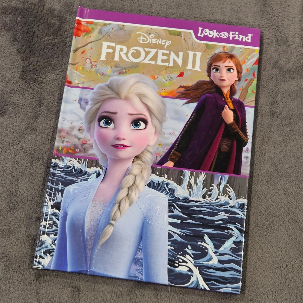 Disney Frozen II Look and Find Book Elsa Anna Olaf‎ Kristoff Sven